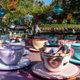 The Mad Tea Party ride at Disneyland.